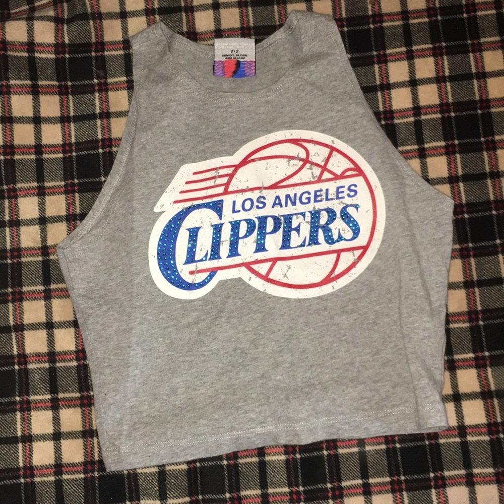 Forever 21 NBA LA CLIPPERS CROP TOP🌸
